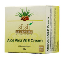 Aloe Vera Vitamin E cream, 100 grammes