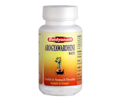 Arogyavardhini vati (Arogyawardhini bati) Baidyanath, 40 comprimés - 12 grammes