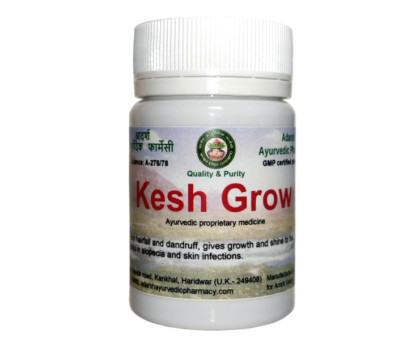 Kesh Grow Adarsh Ayurvedic, 20 grammes ~ 40 comprimés