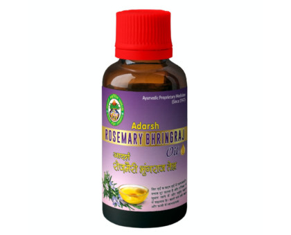 Rosemary Bhringaraj huile Adarsh Ayurvedic, 100 ml