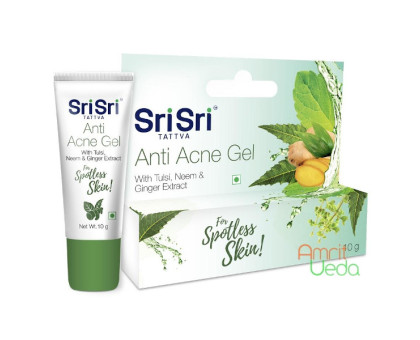 Anti acne gel Sri Sri Tattva, 10 grammes