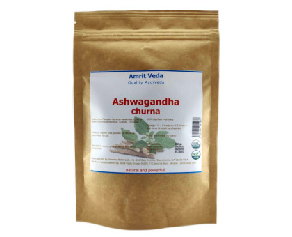 Ashwagandha poudre organic Amrit Veda, 100 grammes