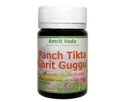 Panch tikta ghrit Guggul Amrit Veda, 90 comprimés