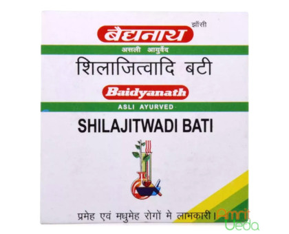 Shilajitwadi vati Baidyanath (Shilajitwadi bati Baidyanath), 20 comprimés