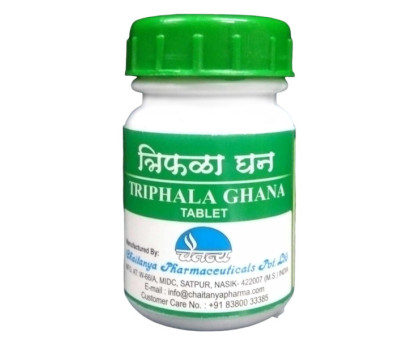 Triphala extrait Chaitanya (Triphala extraita Chaitanya), 60 comprimés