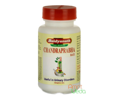 Chandraprabha bati Baidyanath, 80 comprimés - 28 grammes