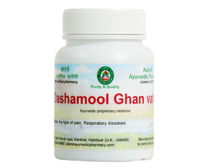 Dashamool extrait Adarsh Ayurvedic, 20 grammes ~ 60 comprimés