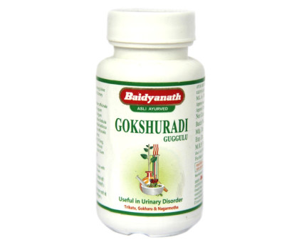 Gokshuradi Guggulu Baidyanath, 80 comprimés - 30 grammes