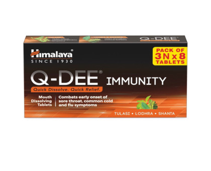 Immunité Q-Dee (Q-Dee Immunity), 24 comprimés Himalaya