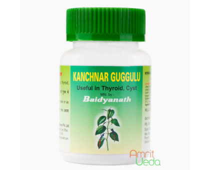 Kanchnar Guggul Baidyanath, 80 comprimés - 30 grammes