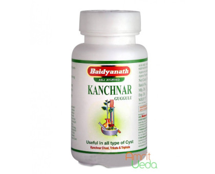 Kanchnar Guggul Baidyanath, 80 comprimés - 30 grammes