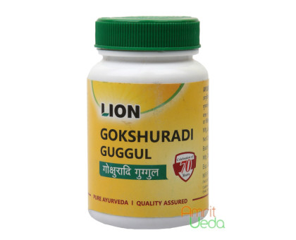 Gokshuradi Guggul Lion (Gokshuradi Gugul Lion), 100 comprimés