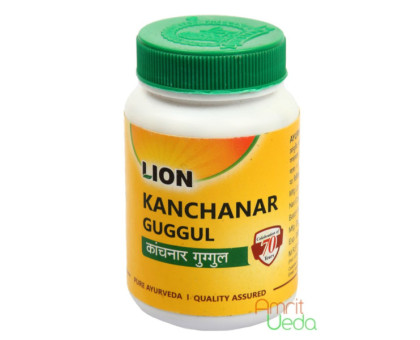 Kanchnar Guggul Lion, 100 comprimés