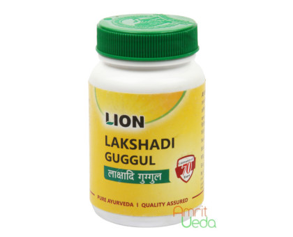 Lakshadi Guggul Lion, 100 comprimés - 30 grammes