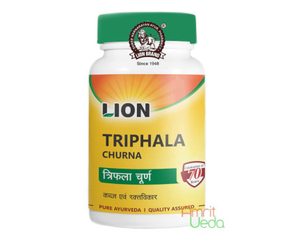 Triphala poudre Lion, 100 grammes