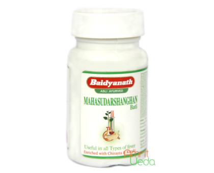 Mahasudarshan extrait bati Baidyanath, 40 comprimés - 10 grammes