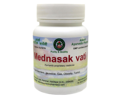 Mednasak vati Adarsh Ayurvedic, 40 grams ~ 100 tablets