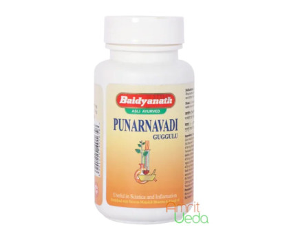 Punarnavadi Guggulu Baidyanath, 80 comprimés - 30 grammes