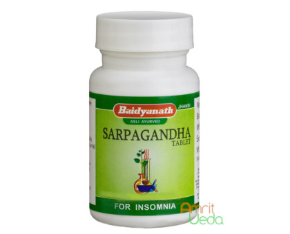 Sarpagandha Baidyanath, 50 tablets - 23 grams - 23 grams