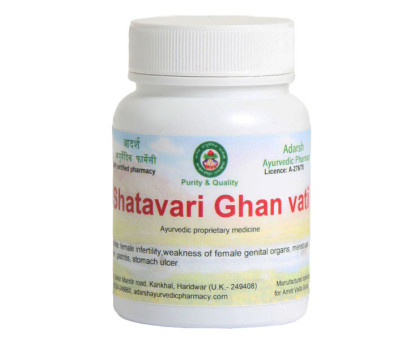 Shatavari extrait Adarsh Ayurvedic, 40 grammes ~ 100 comprimés