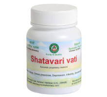 Shatavari vati, 50 grammes ~ 90 comprimés