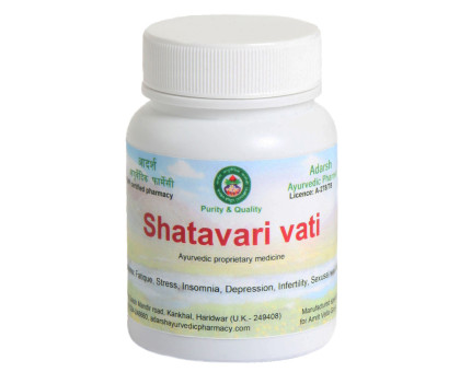 Shatavari vati Adarsh Ayurvedic, 100 grammes ~ 180 comprimés