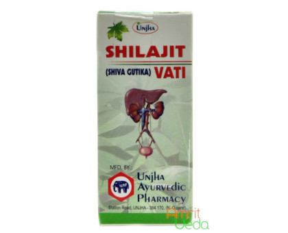 Shilajit vati Unjha, 40 comprimés - 10 grammes