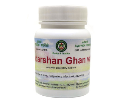 Sudarshan extrait Adarsh Ayurvedic, 30 grammes ~ 85 comprimés