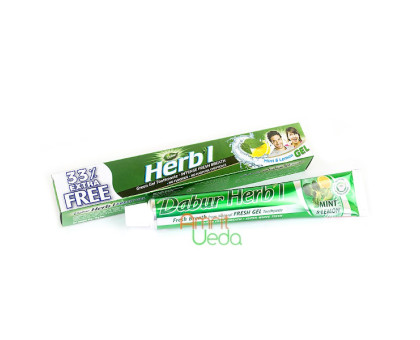 Toothgel Mint and Lemon Dabur, 80 grammes