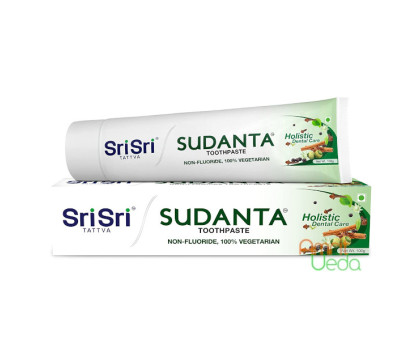 Toothpaste Sudanta Sri Sri Tattva, 100 grammes