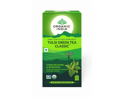 Tulsi Green thé Organic India, 20 thé bags