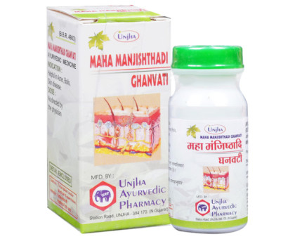 Maha Manjishthadi extract Unjha, 40 tablets - 10 grams