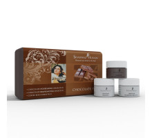 Mini Kit Chocolate Plus — Crème Nourrissante Chocolate Nourishing Plus + Masque Raffermissant Chocolate Rejuvenating Plus + Gommage Coffee Bean Plus, 3x10 grammes