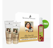 Kit — Soin de la Peau Premium (Shalife Premium + Shamoist Premium) + Sharose Premium, 60 grammes + 100 grammes + 100 ml
