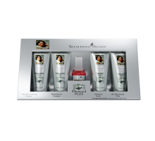 Kit Régénération de la Peau Diamond — Crème Nourrissante + Gommage + Lotion + Masque + Tonique pour la Peau Professional Power, 4x10 grammes + 15 ml