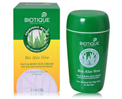 Bio Aloe Vera Cream Biotique, 50 grammes