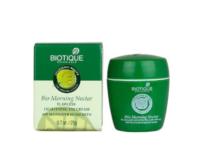 Bio Morning Nectar eye cream Biotique, 15 grammes