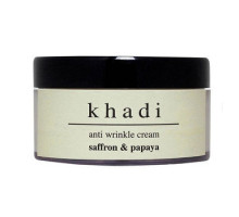 Anti wrinkle cream Saffron & Papaya, 50 grams