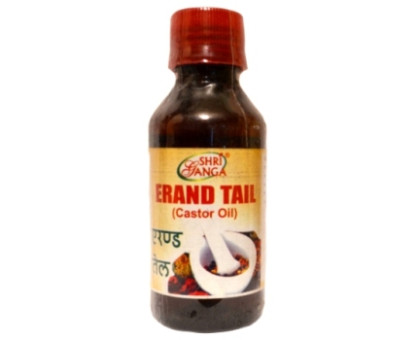 Erand huile Shri Ganga, 100 ml