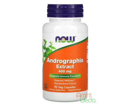 Andrographis extrait 400 mg Now Foods, 90 capsules