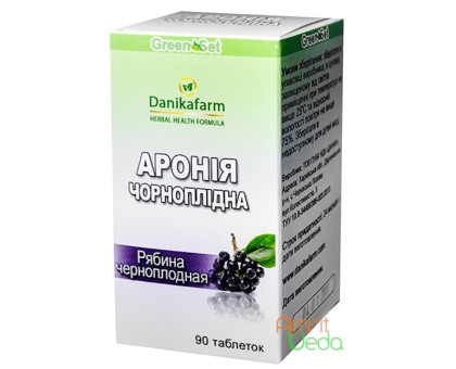 Chokeberry Danikafarm, 90 tablets