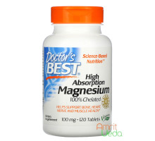 Magnesium chelated - 100 mg, 120 comprimés