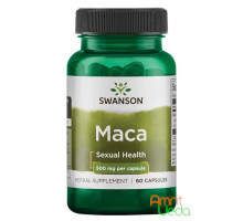 Peruvian Maca extrait 500 mg, 60 capsules