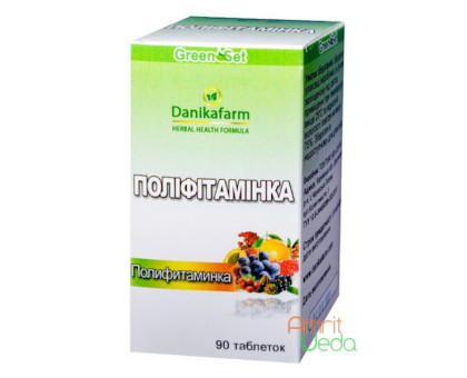 Polyfitaminka Danikafarm, 90 comprimés