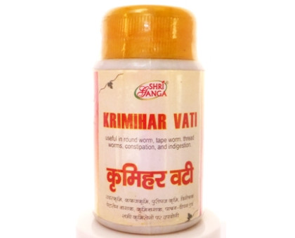 Krimihar vati Shri Ganga, 50 grammes