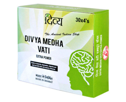 Divya Medha vati Patanjali, 120 comprimés