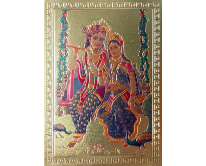 Aimant Krishna et Radha (Magnet Krishna and Radha) Gana India