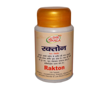 Rakton Shri Ganga, 100 comprimés