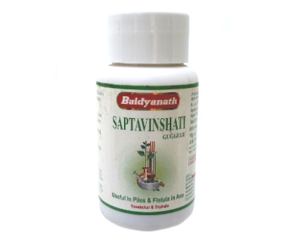 Saptavinshati Guggul Baidyanath, 80 comprimés - 30 grammes