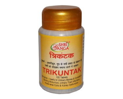 Trikuntak Shri Ganga, 100 comprimés